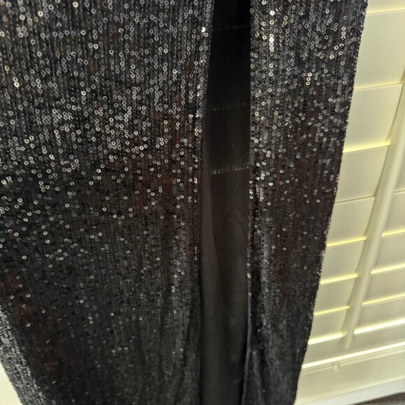 Bella & Bloom- Gotta Be With You Sequin Maxi Dress- Small - Picture 7 of 9